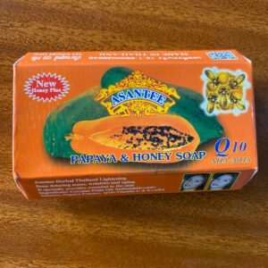 Asantee Papaya & Honey Soap 125g (100% Original)